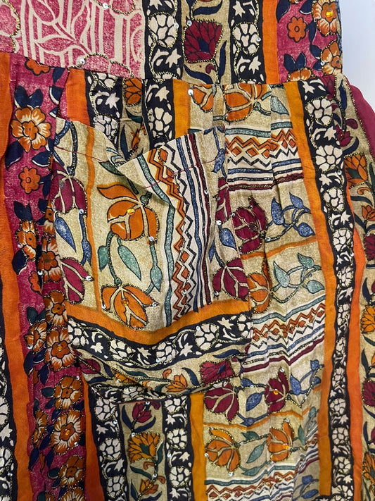 PRC7203 Avatar Pure Silk Boxy Babydoll Dress - Velora