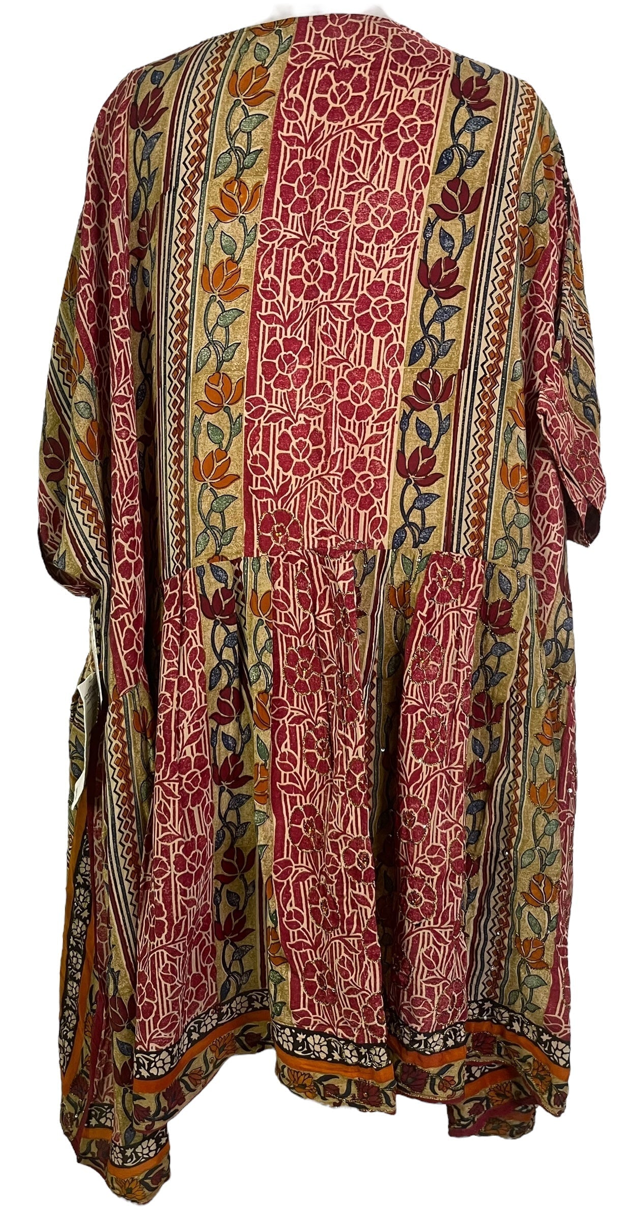 PRC7203 Avatar Pure Silk Boxy Babydoll Dress - Velora