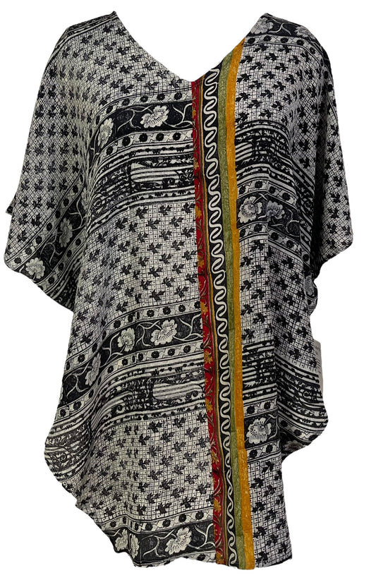 PRC7223 Avatar Pure Silk Waterfall Top - Velora