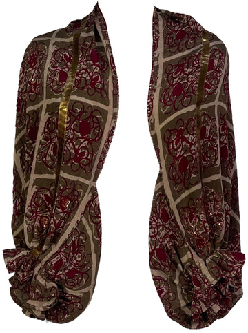 PRC7229 Avatar Pure Silk Bolero - Velora Luxury Fashion