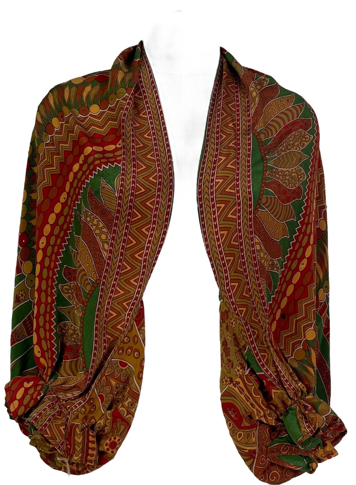 PRC7232 Avatar Pure Silk Bolero - Velora Luxury Fashion