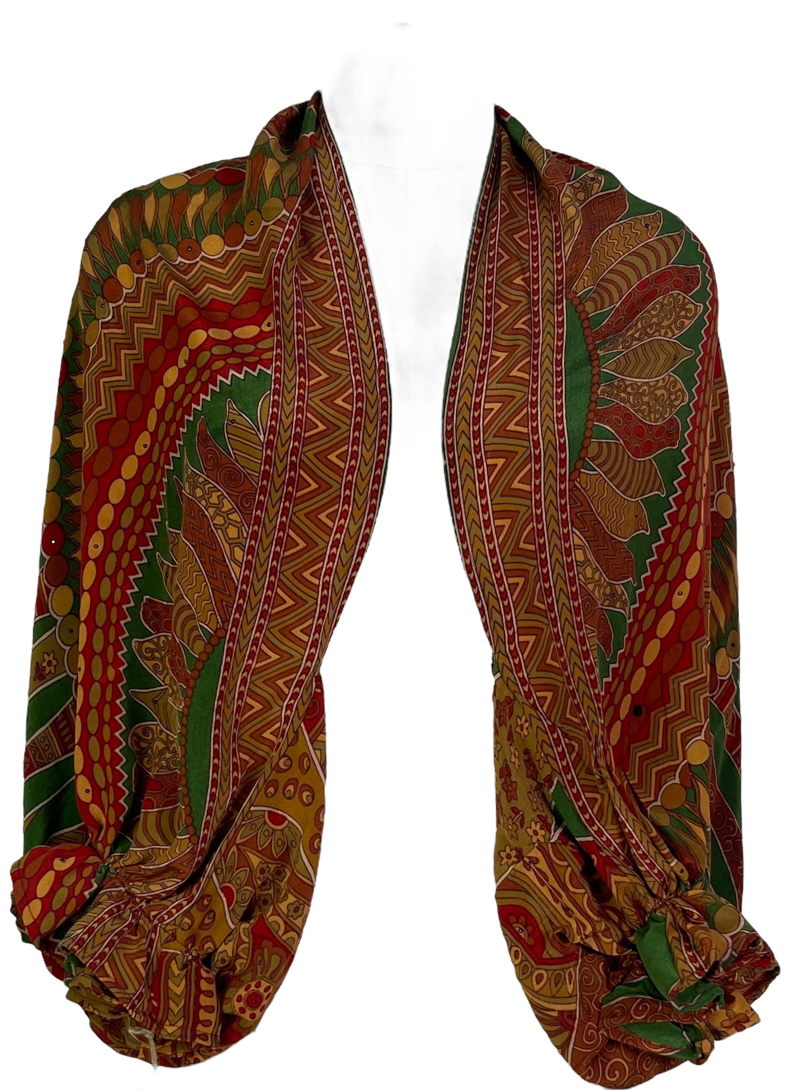 PRC7232 Avatar Pure Silk Bolero - Velora Luxury Fashion