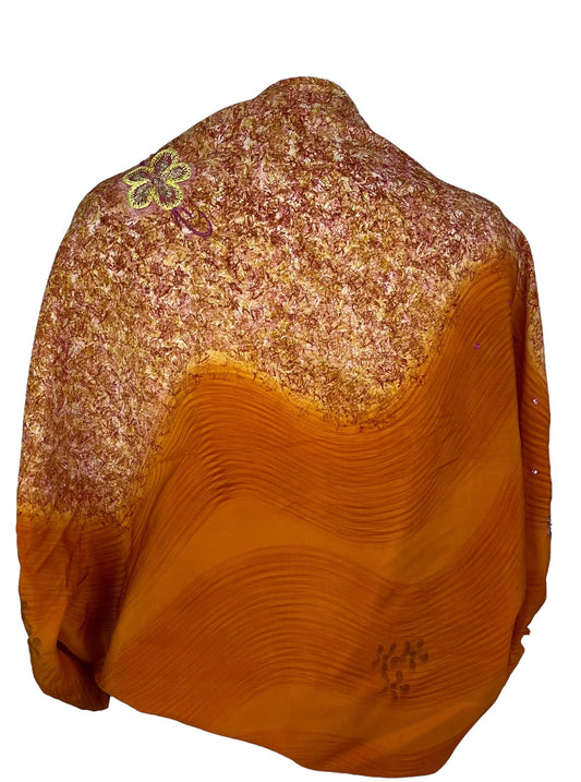PRC7236 Avatar Pure Silk Bolero - Velora Luxury Fashion