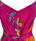 PRC7236 Avatar Pure Silk Maxi Dress with Belt - Velora Luxury Fashion