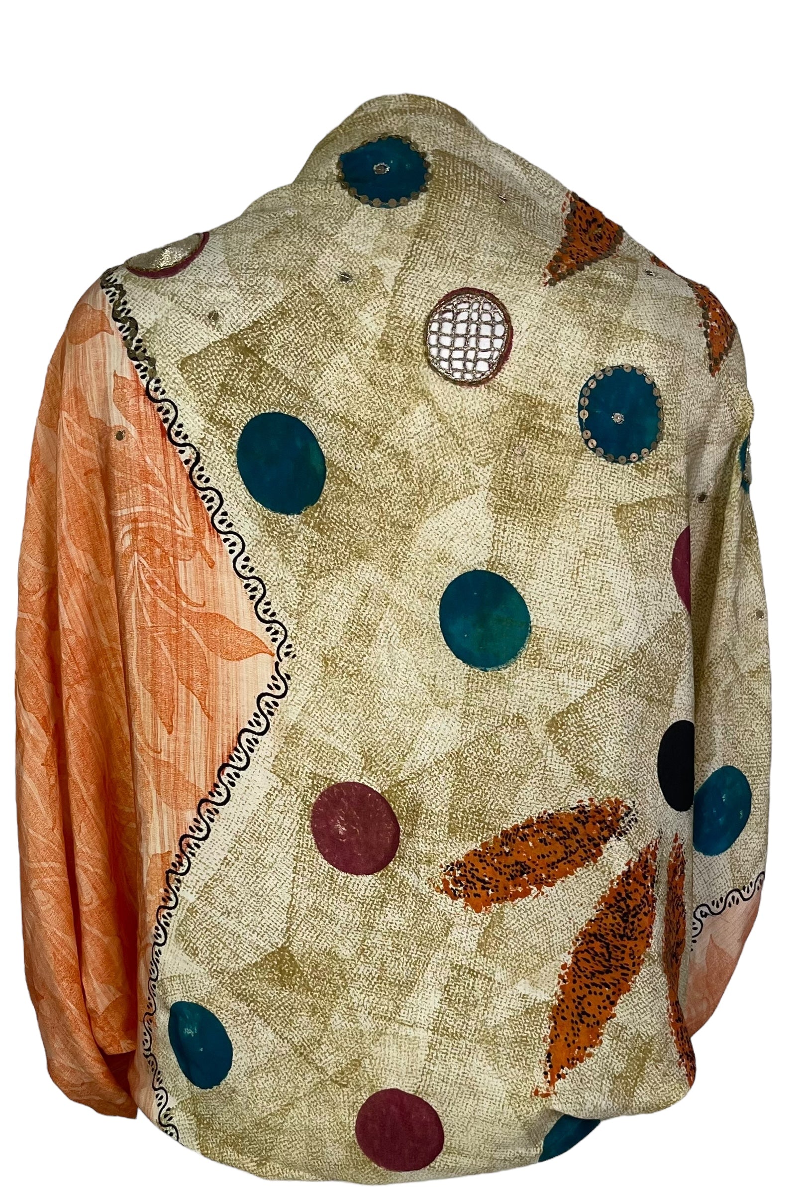PRC7237 Avatar Pure Silk Bolero - Velora Luxury Fashion