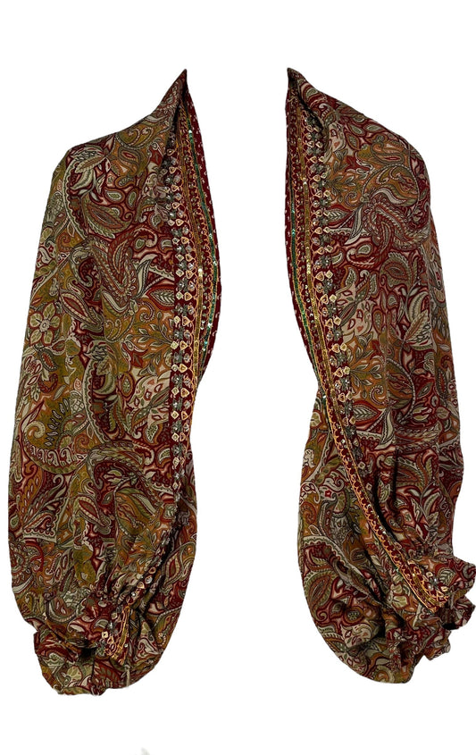 PRC7245 Avatar Pure Silk Bolero - Velora Luxury Fashion