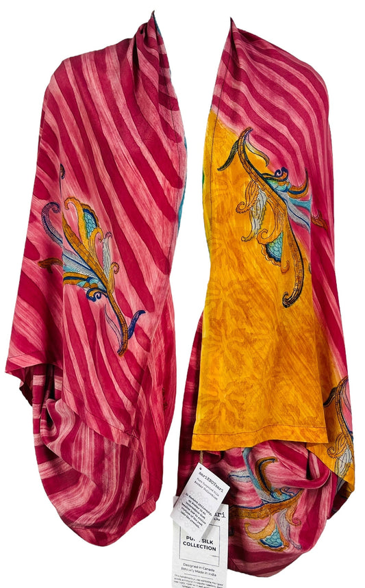 PRC7320 Avatar Pure Silk Shrug - Velora Luxury Fashion