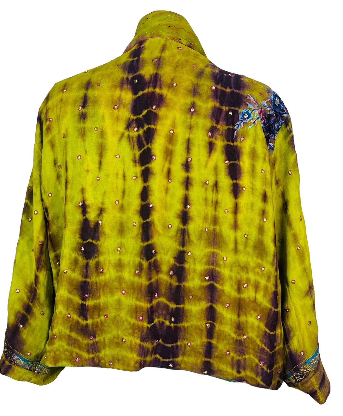 PRC7377 Avatar Reversible Pure Silk Jiva Jacket - Velora Luxury Fashion
