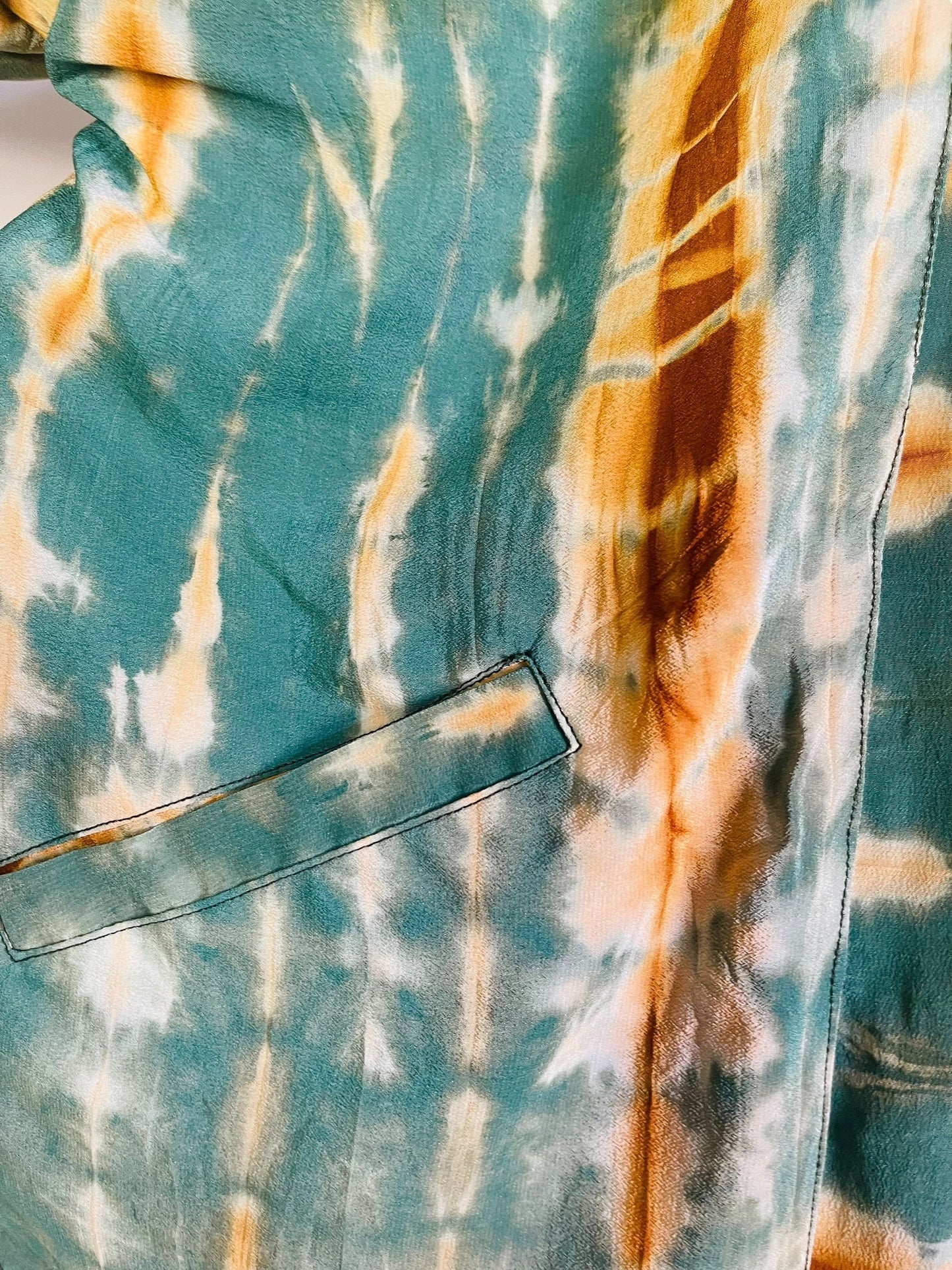 PRC7377 Avatar Reversible Pure Silk Jiva Jacket - Velora Luxury Fashion