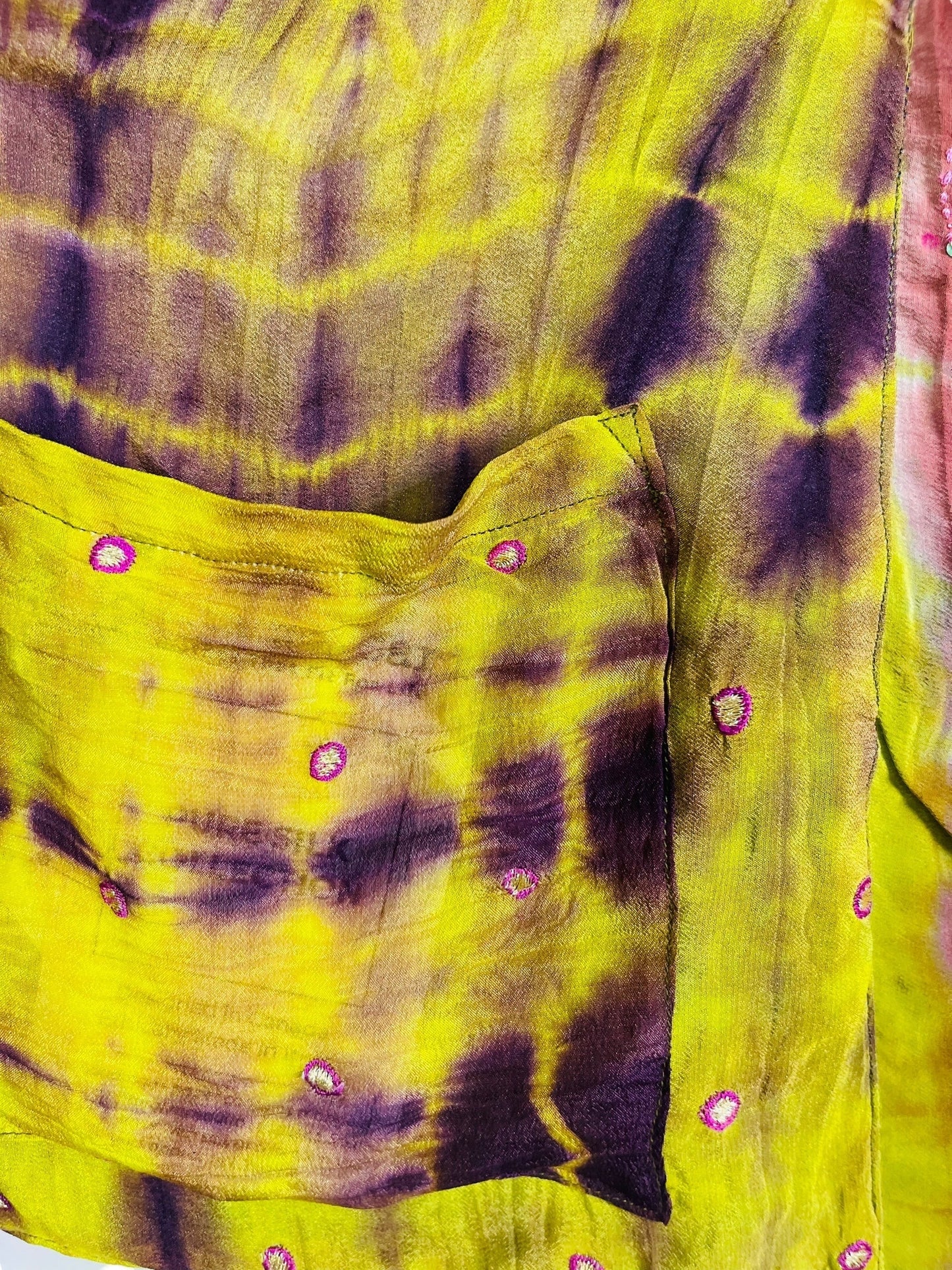 PRC7401 Avatar Reversible Pure Silk Jiva Jacket - Velora Luxury Fashion