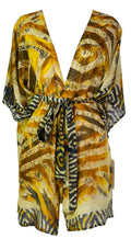 PRC7495 Avatar Pure Silk Kimono-Sleeved Jacket with Belt - Velora Luxury Fashion