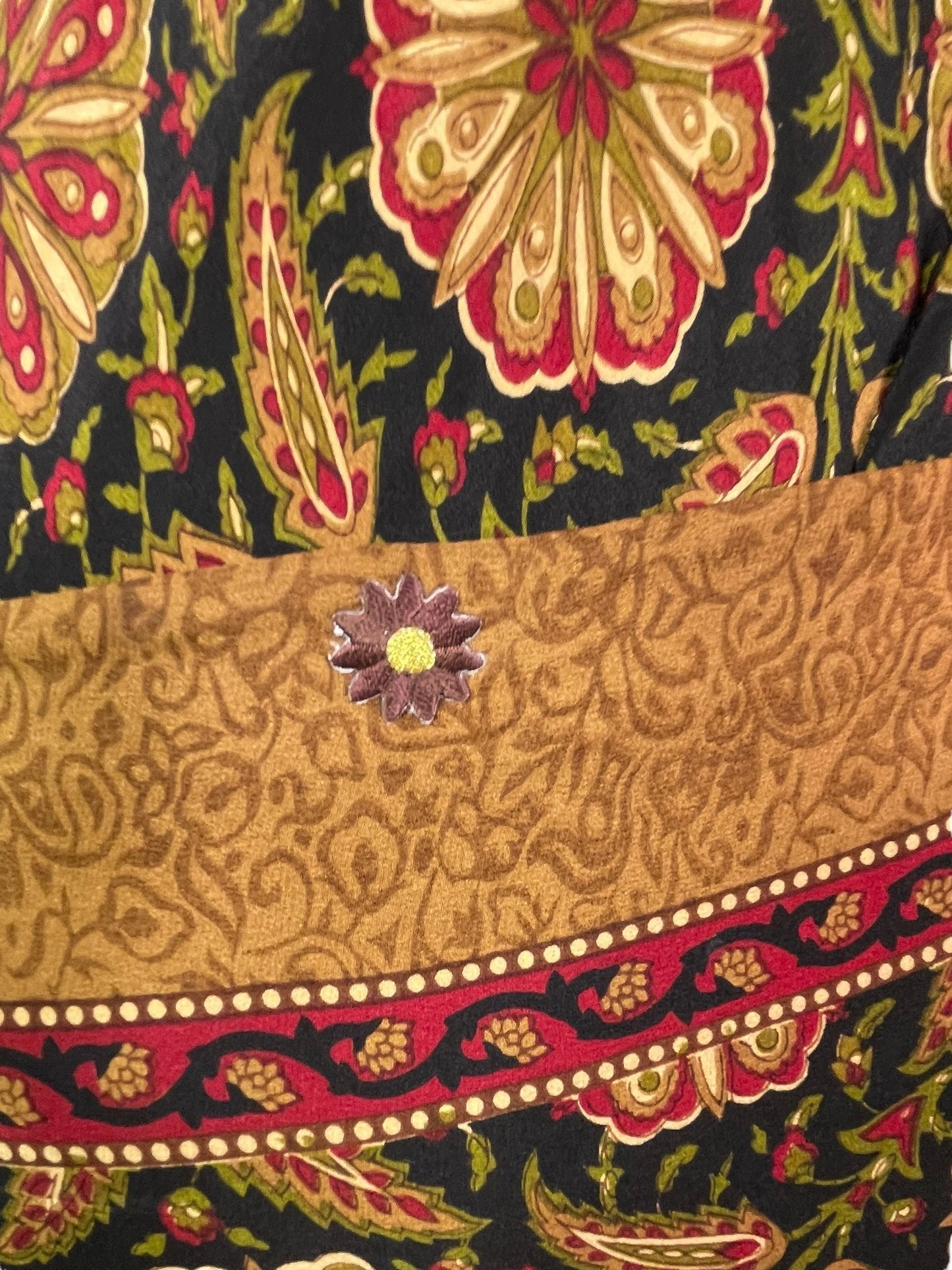 PRC7668 Avatar Pure Silk Maxi Dress with Belt - Velora Luxury Fashion