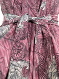 PRC7760 Avatar Pure Silk Maxi Dress with Belt - Velora Luxury Fashion