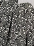 PRC7816 Avatar Pure Silk Sculptural Long Tunic Dress - Velora Luxury Fashion