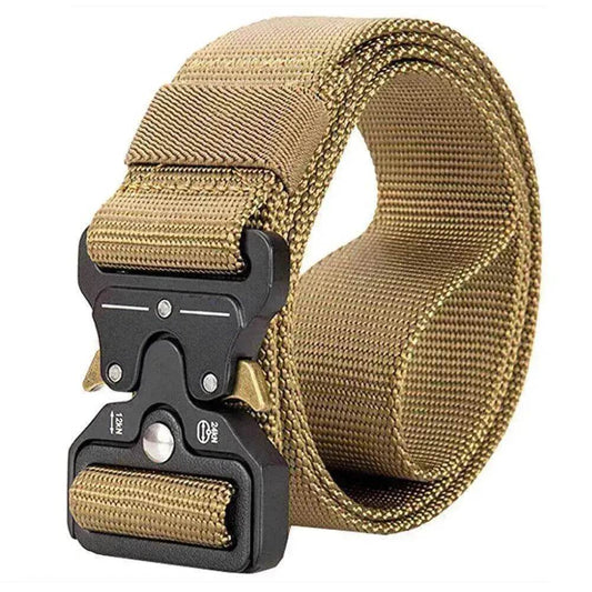 PREMIUM Men Casual Military Belt Tactical Waistband Rescue Rigger Nylon Belt USA - Velora