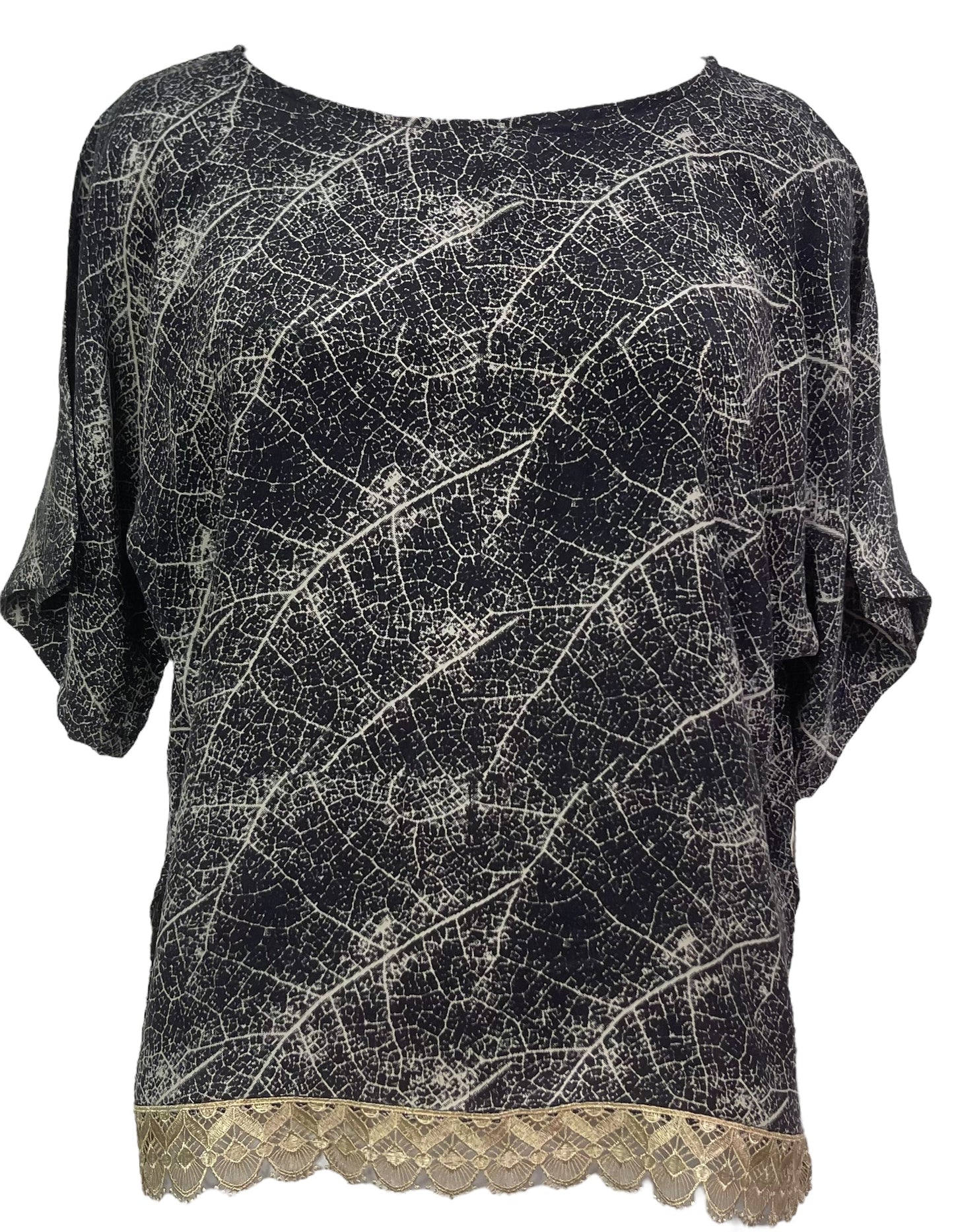 PREVIEW REVOLUTIONHER PRC7839 Nirvana Pure Silk Side Slit Top - Velora Luxury Fashion