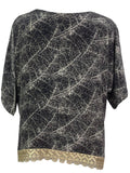 PREVIEW REVOLUTIONHER PRC7839 Nirvana Pure Silk Side Slit Top - Velora Luxury Fashion