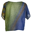 PRG5510 Sheer Avatar Pure Silk Boxy Top - Velora Luxury Fashion