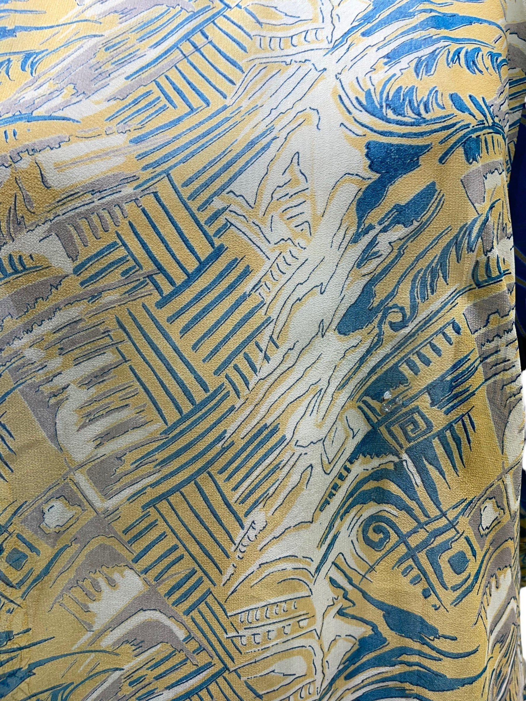 PRG5763 Sheer Avatar Pure Silk Self Pocket Tunic Dress - Velora Luxury Fashion