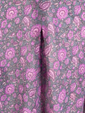 PRG6037 Sheer Avatar Pure Silk Self Pocket Tunic Dress - Velora Luxury Fashion