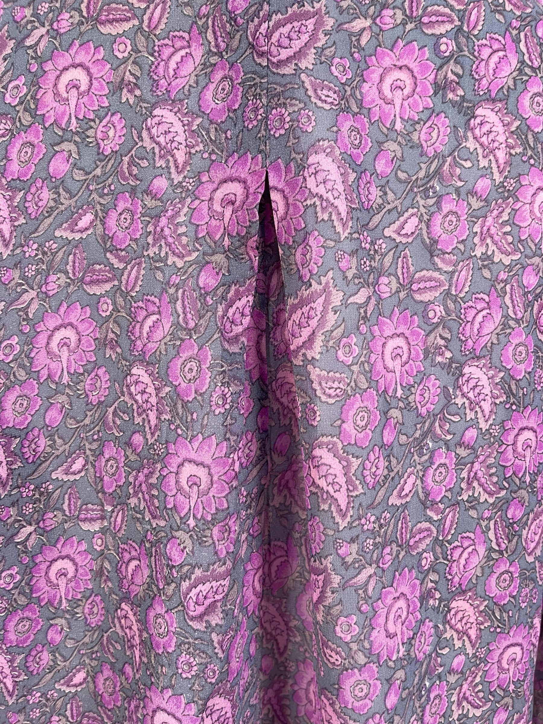 PRG6037 Sheer Avatar Pure Silk Self Pocket Tunic Dress - Velora Luxury Fashion