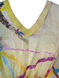 PRG6362 Sheer Avatar Pure Silk Maxi Kaftan - Velora Luxury Fashion
