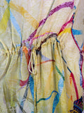 PRG6362 Sheer Avatar Pure Silk Maxi Kaftan - Velora Luxury Fashion