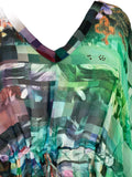 PRG6371 Sheer Avatar Pure Silk Maxi Kaftan - Velora Luxury Fashion