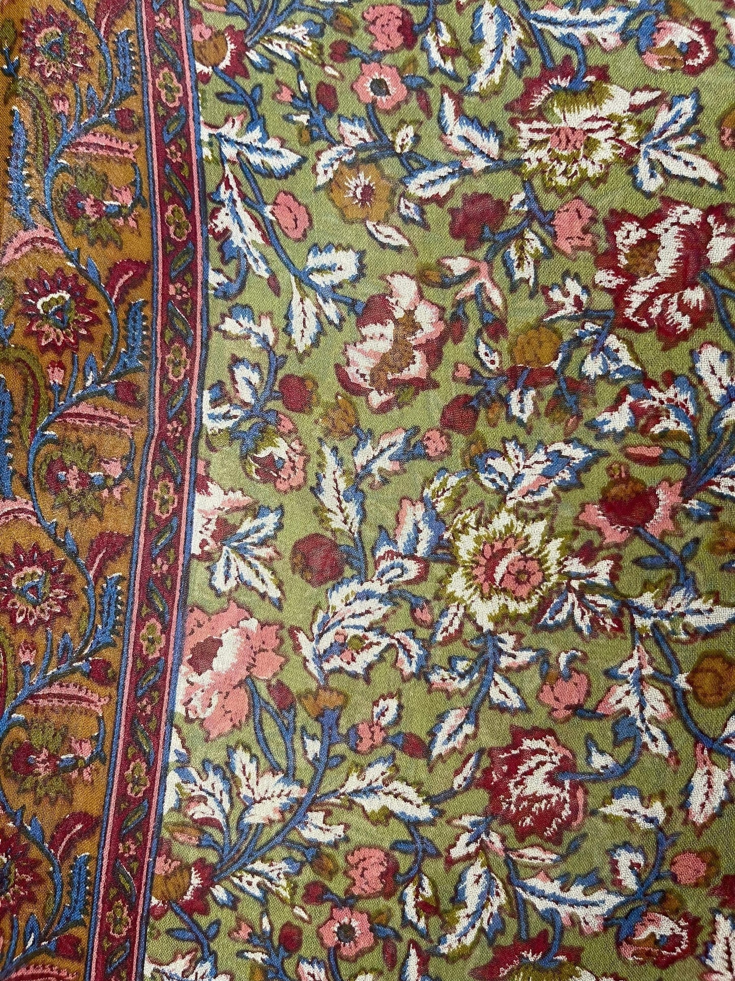 PRG6612 Sheer Avatar Pure Silk Short Kaftan Tunic without Slits - Velora