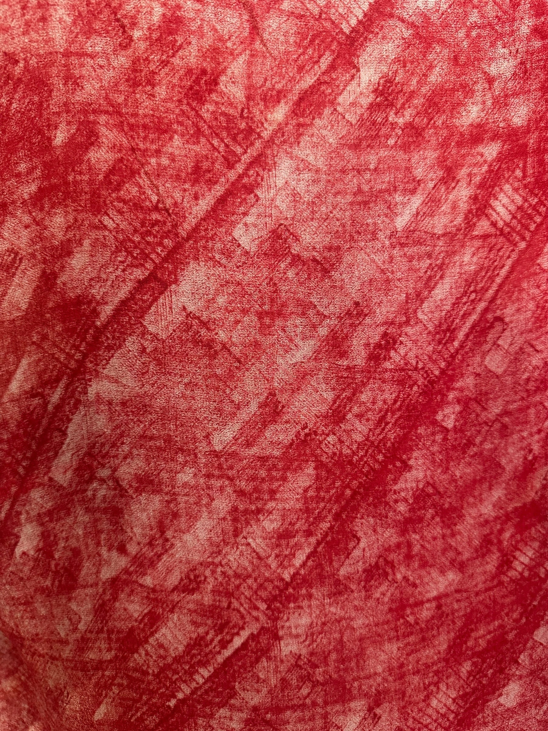 PRG6788 Sheer Avatar Pure Silk Boxy Top - Velora