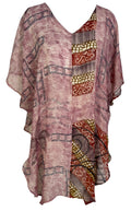 PRG7049 Sheer Avatar Pure Silk Waterfall Top - Velora Luxury Fashion