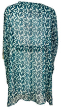 PRG7490 Sheer Avatar Pure Silk Kimono-Sleeved Jacket with Belt - Velora Luxury Fashion