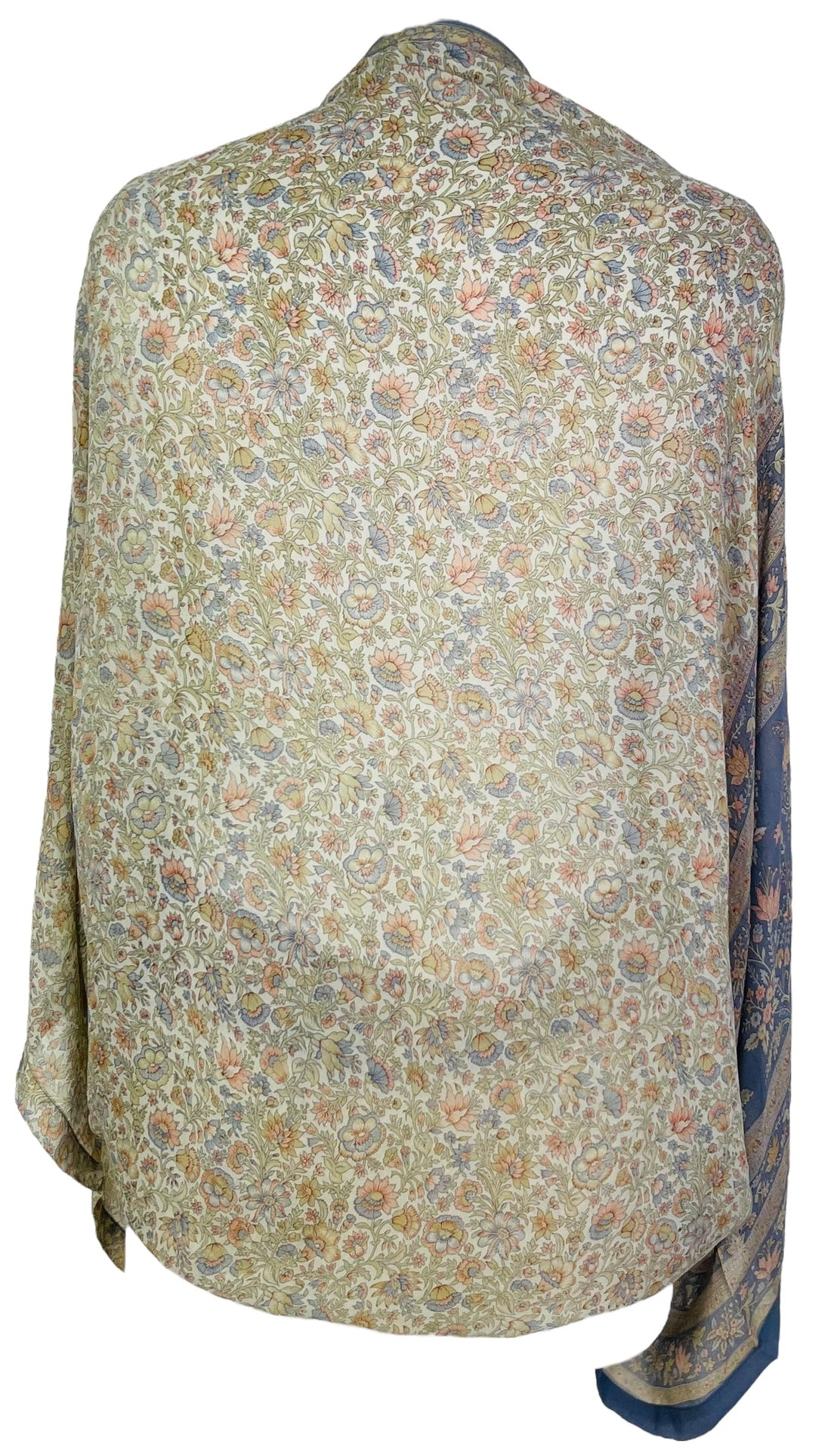 PRG7530B Sheer Avatar Pure Silk Shrug - Velora Luxury Fashion