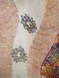 PRG7714 Sheer Avatar Pure Silk Short Kaftan Tunic with Slits - Velora Luxury Fashion