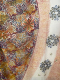 PRG7714 Sheer Avatar Pure Silk Short Kaftan Tunic with Slits - Velora Luxury Fashion
