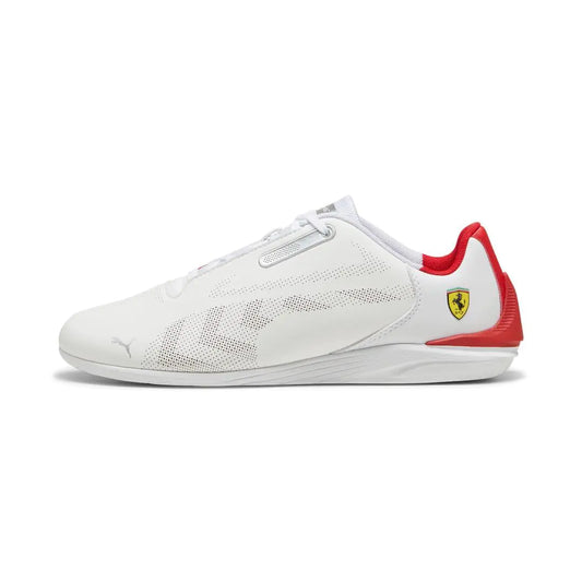 PUMA Mens Ferrari Drift Cat Decima 2.0 Sneaker White-Rosso Corsa 13 - Velora Luxury Fashion