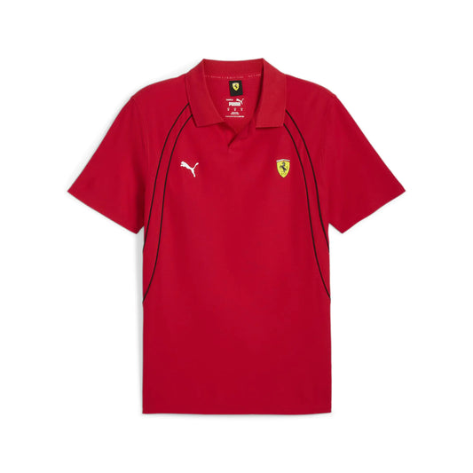 PUMA Mens Standard Ferrari Race Polo Rosso Corsa AH24 XX-Large - Velora Luxury Fashion