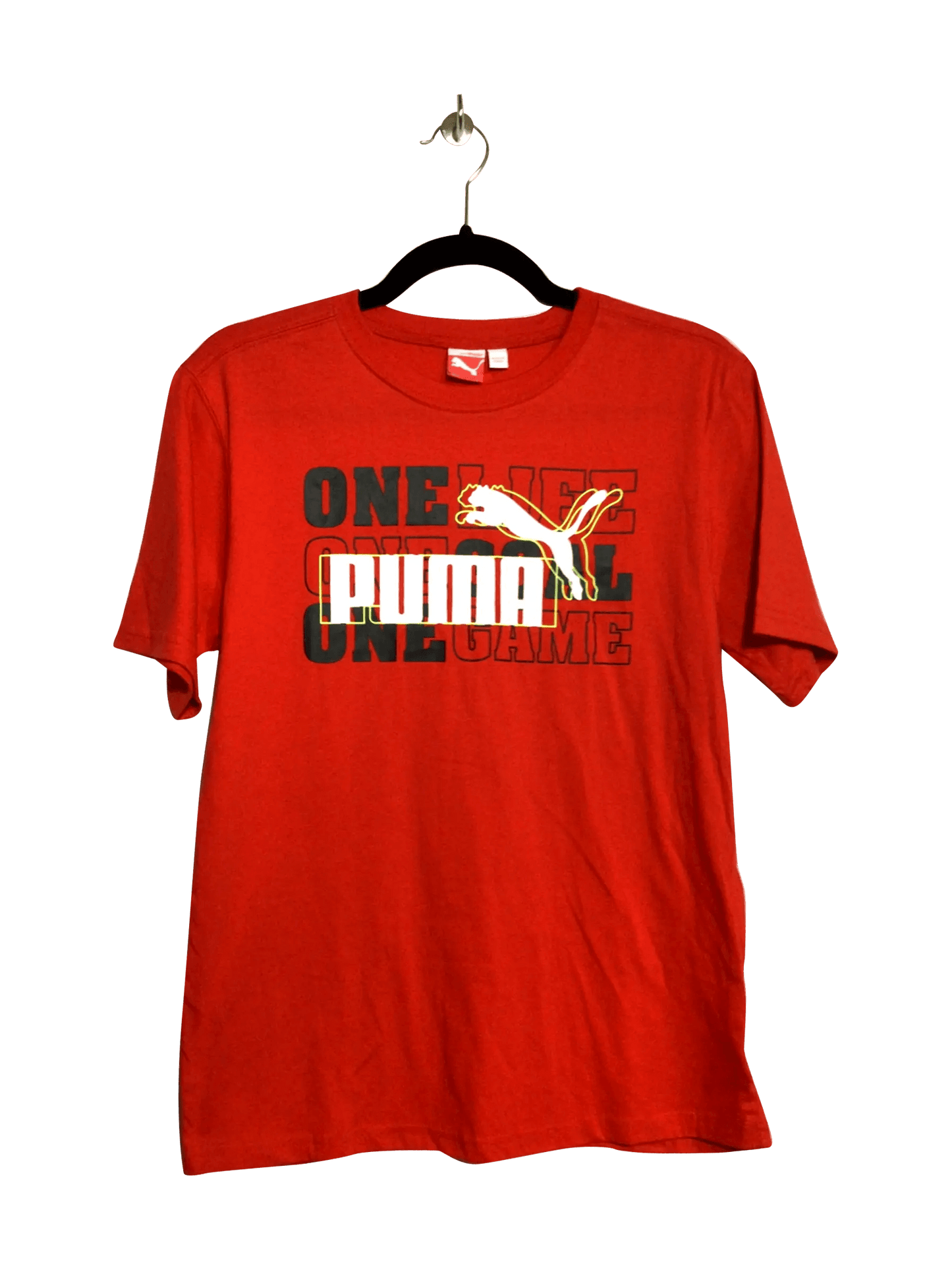 PUMA Regular fit T-shirt in Red  -  L - Velora Luxury Fashion