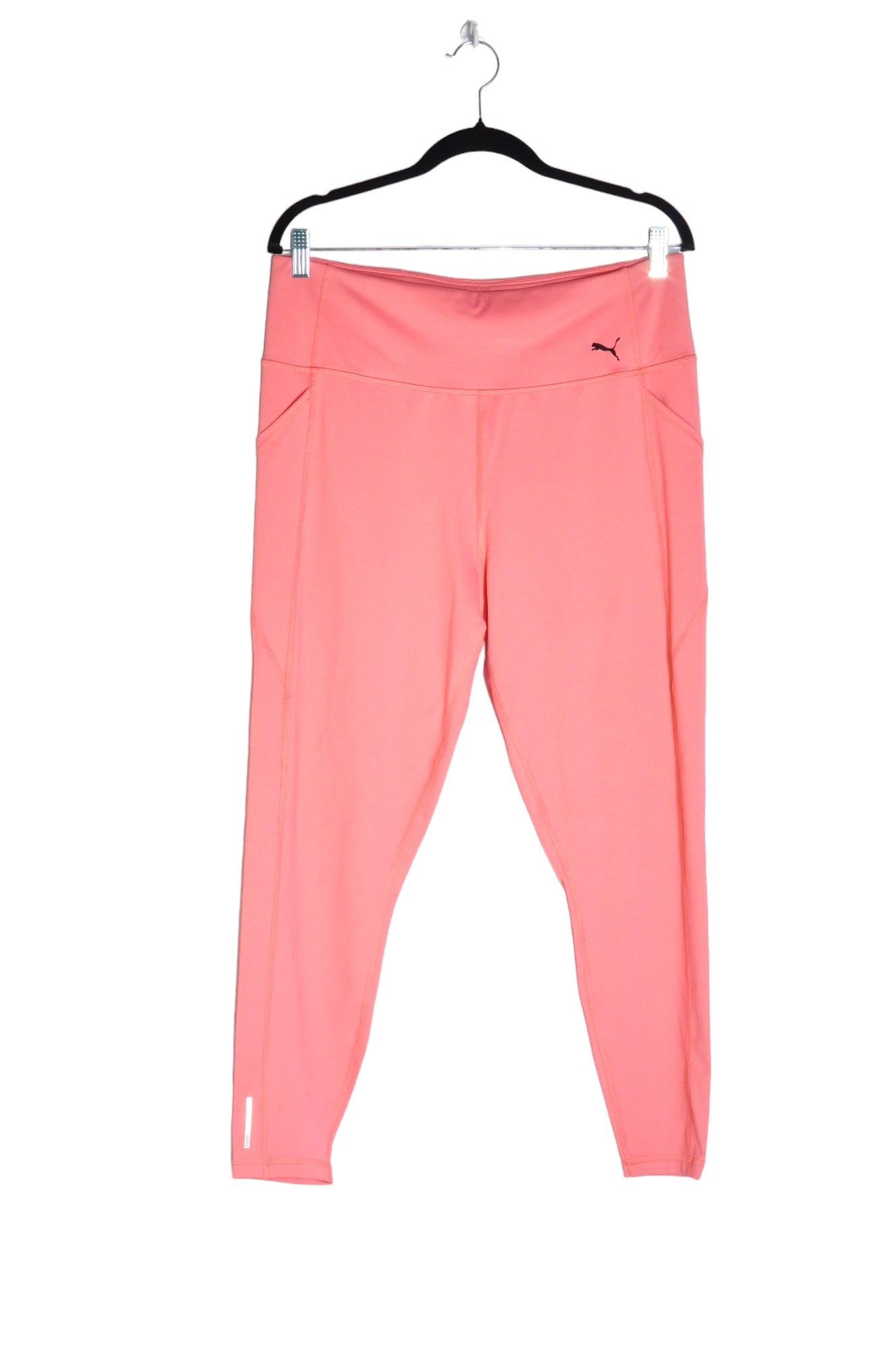 PUMA Women Activewear Leggings Regular fit in Pink - XL - Velora Luxury Fashion