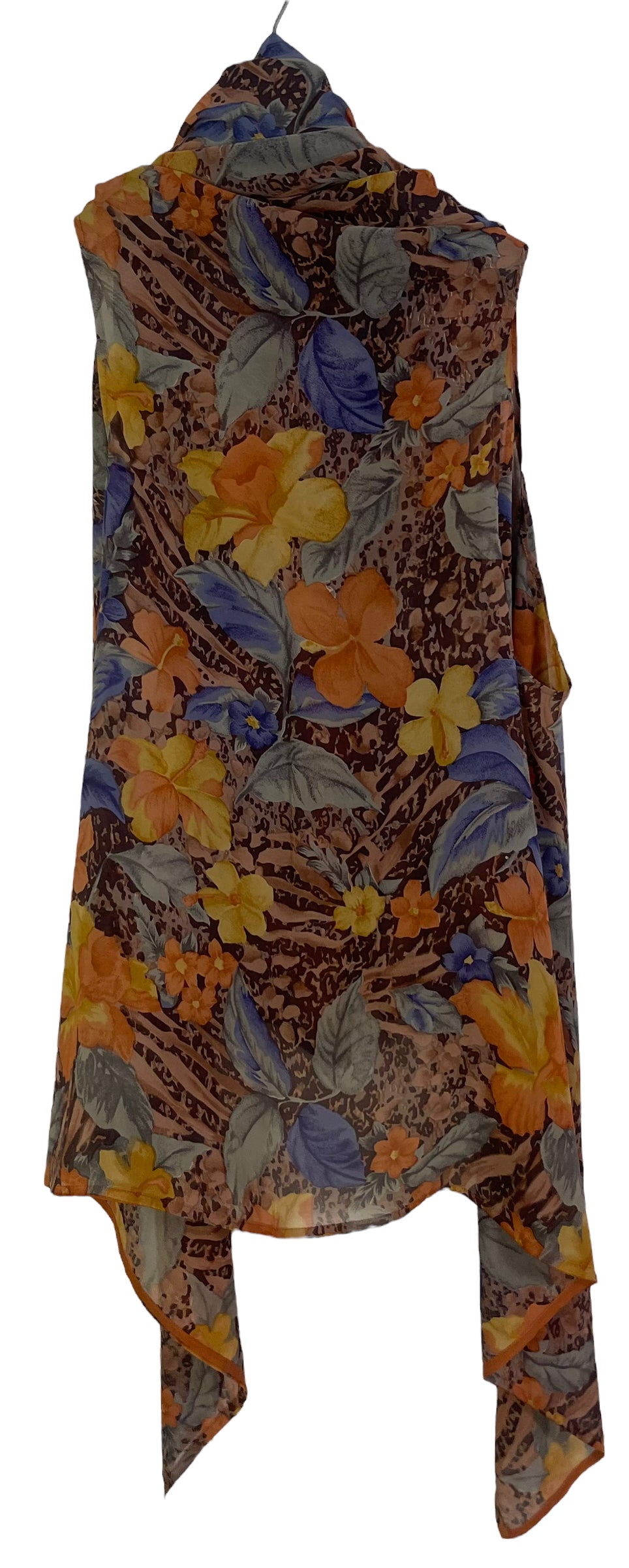 PRG6342 Sheer Avatar Pure Silk Versatile Vest - Velora