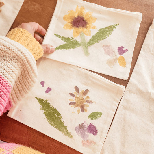 Painting with Petals  - Pressed Flower Workshop - Velora Luxury Fashion