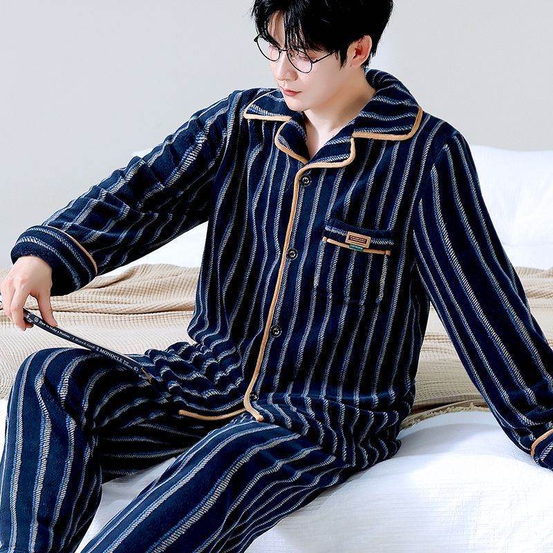 Thick Pajamas – Super Thick Cotton Winter Sleepwear for Men EX-STOCK Canada