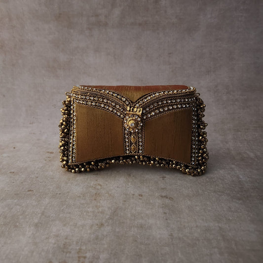 Parijat Gold - Velora Luxury Fashion