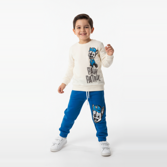 Paw Police Casual Jogger Set - Velora Luxury Fashion