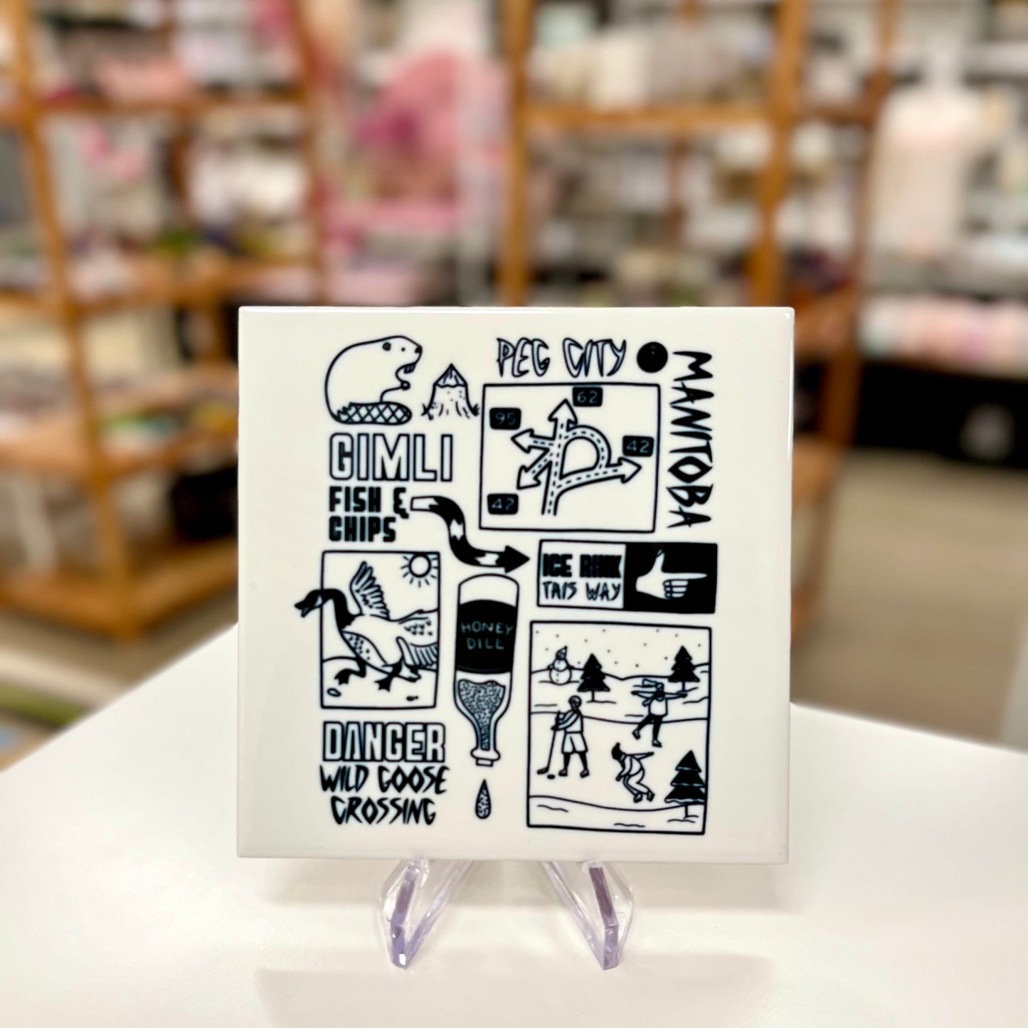 Peg City Gimli Coasters - Velora Luxury Fashion