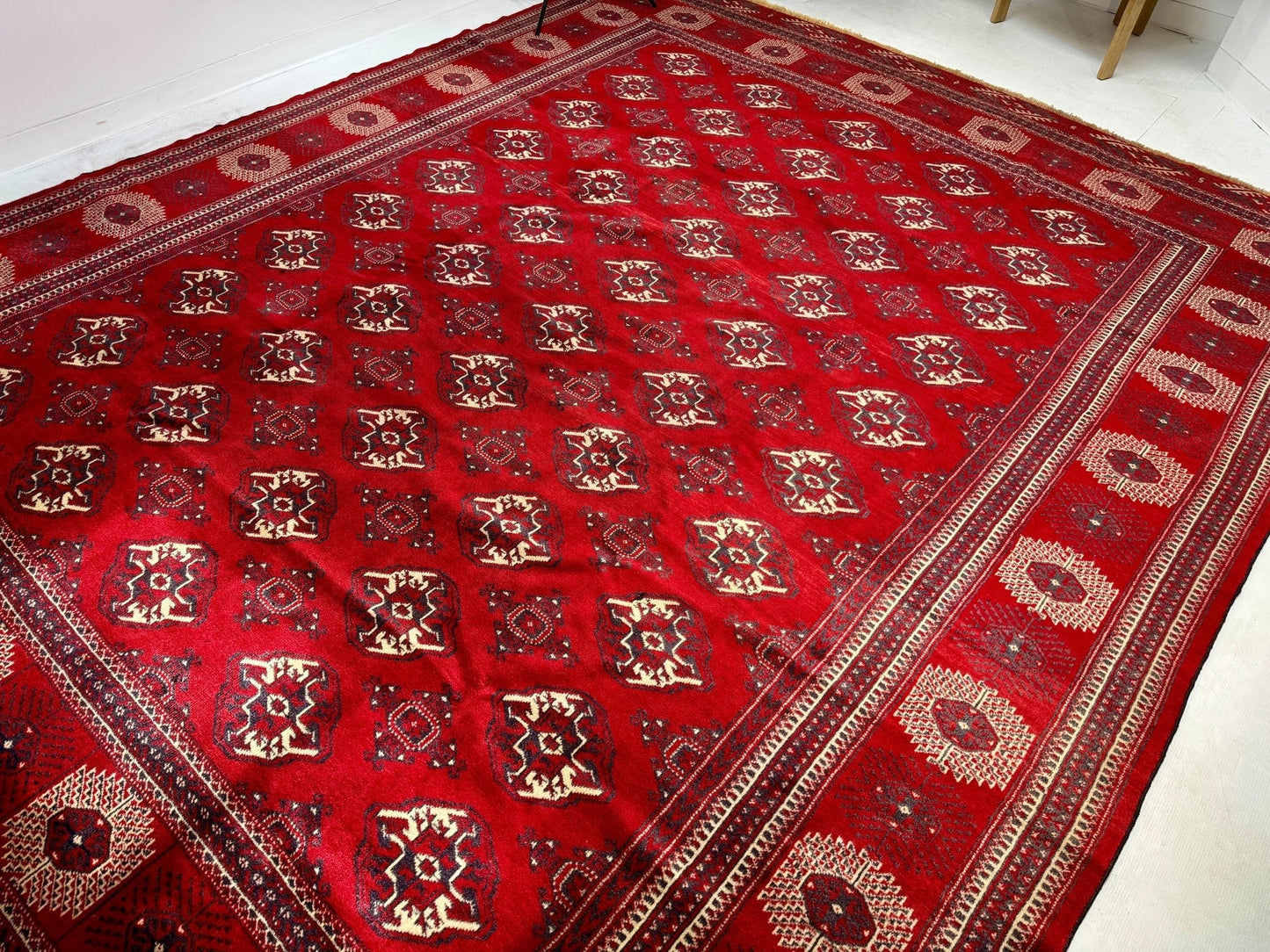 Persian Turkmen Rug | 10' x 12' 7" - Velora Luxury Fashion