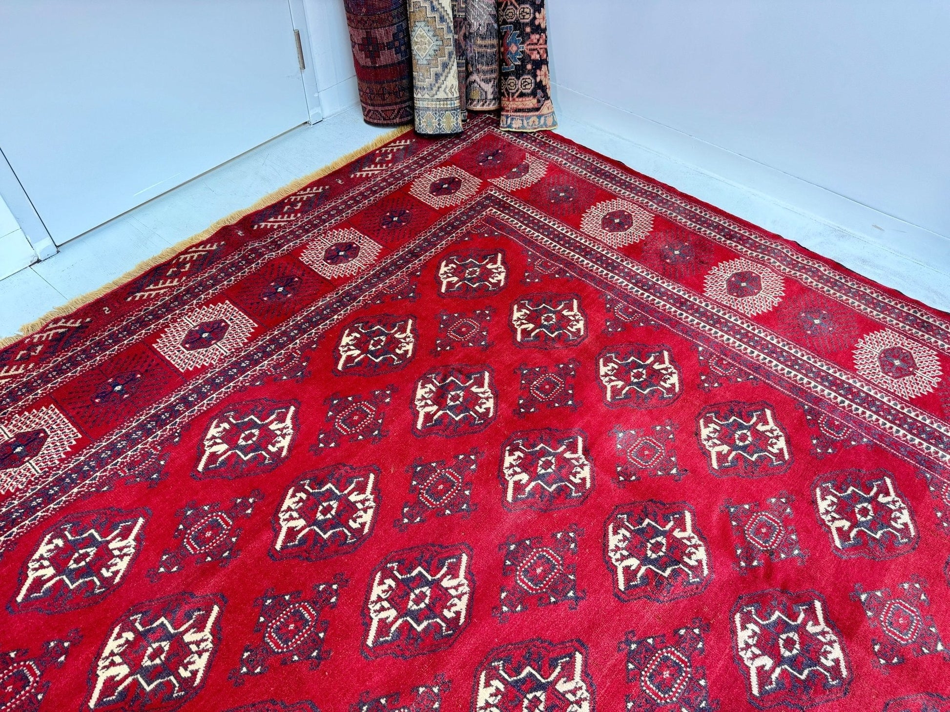 Persian Turkmen Rug | 10' x 12' 7" - Velora Luxury Fashion
