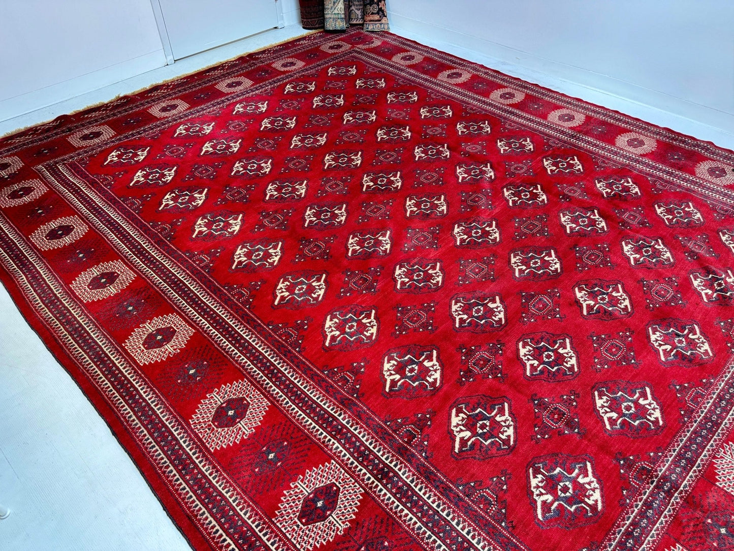 Persian Turkmen Rug | 10' x 12' 7" - Velora Luxury Fashion