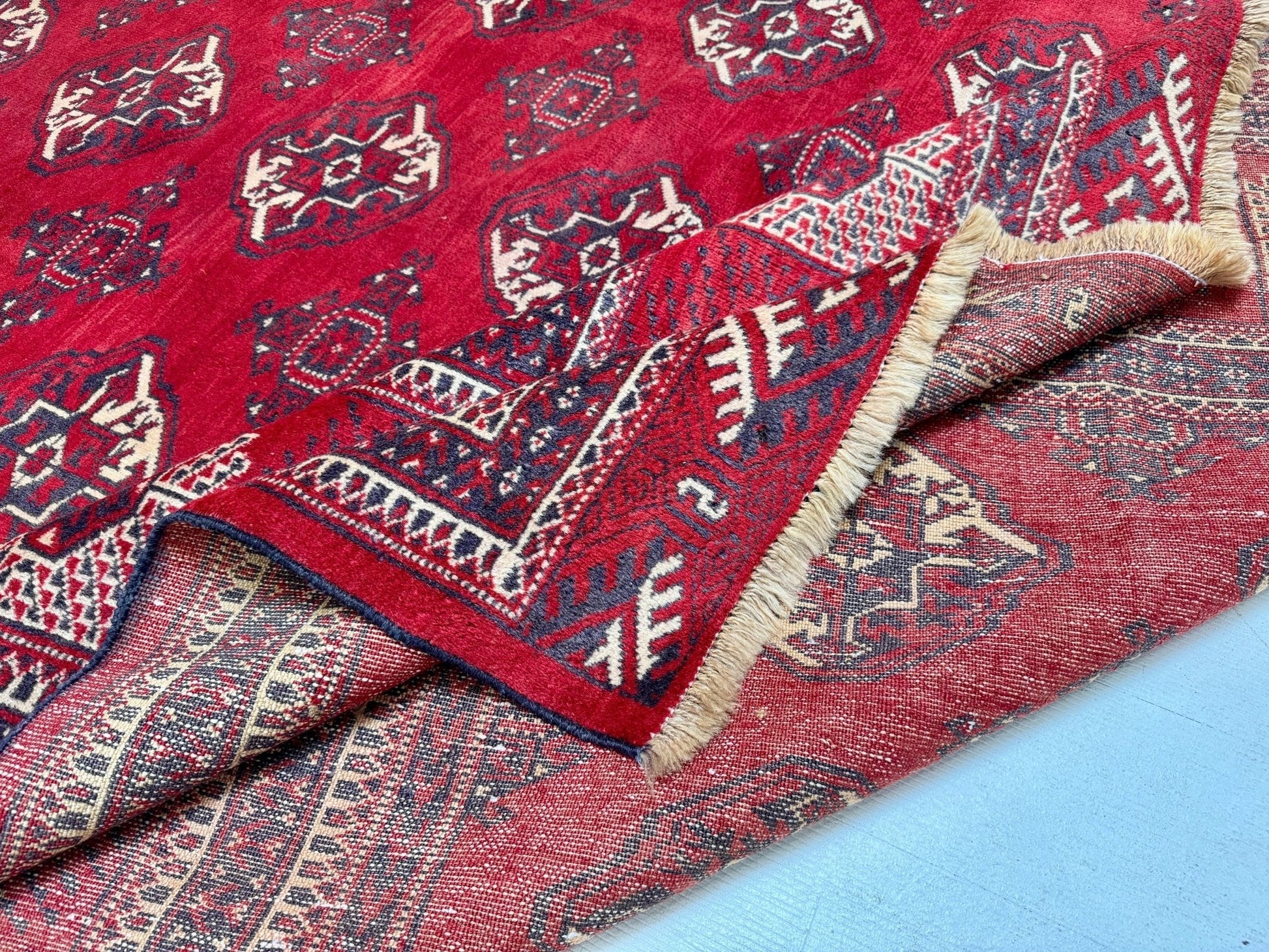 Persian Turkmen Rug | 10' x 12' 7" - Velora Luxury Fashion