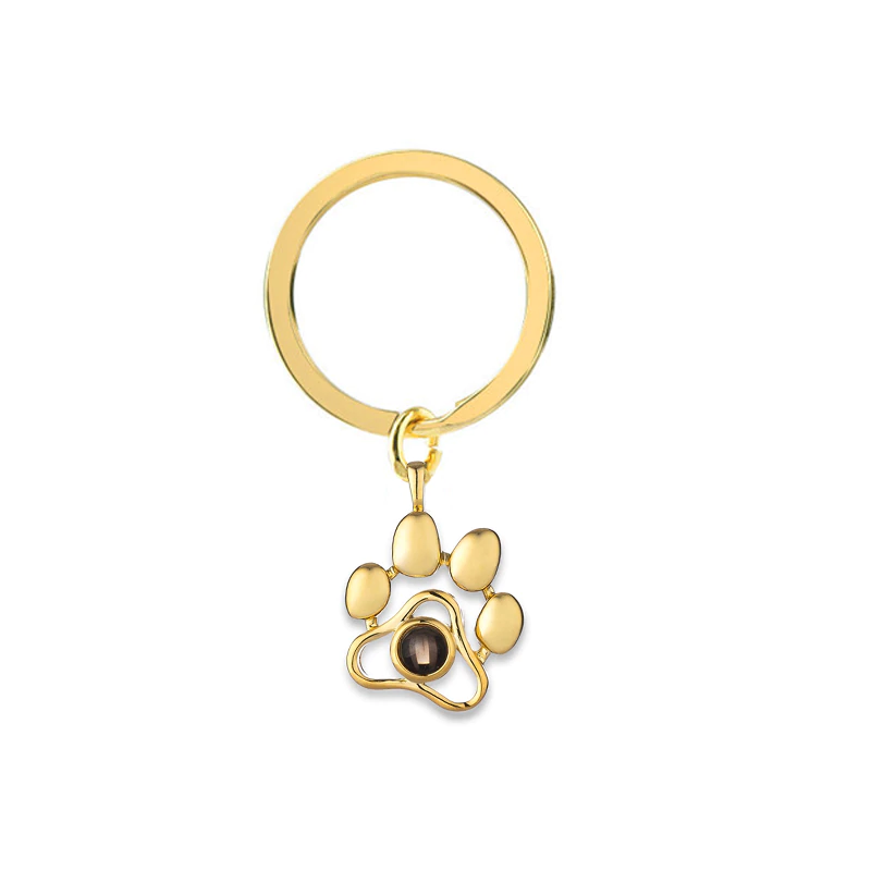 PetWithMe Custom Pet Photo Keychain for Paw Lovers - Velora Luxury Fashion